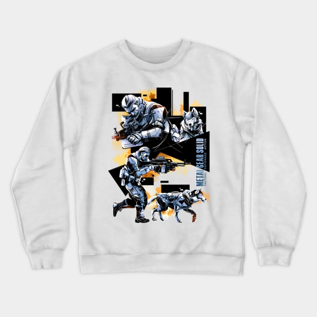 Big Boss ft. DD V3 Crewneck Sweatshirt by Vector Volt